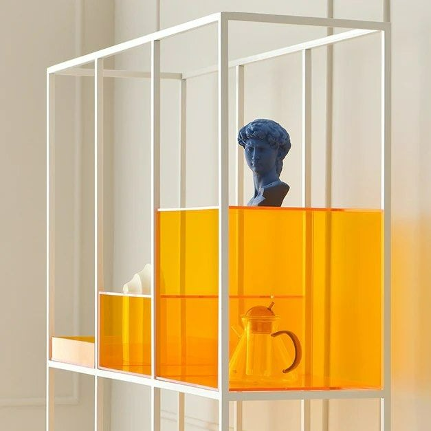 ALBERT Metal Bookcase - Radical Homes Singapore