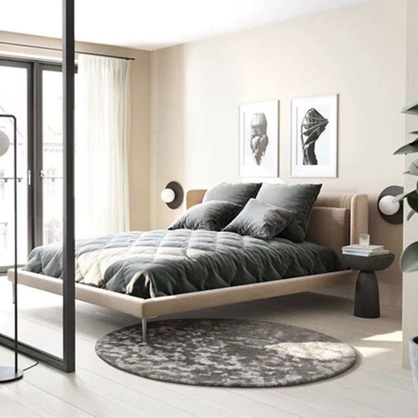 DEGOL Luxury Velvet Bedframe - Radical Homes Singapore