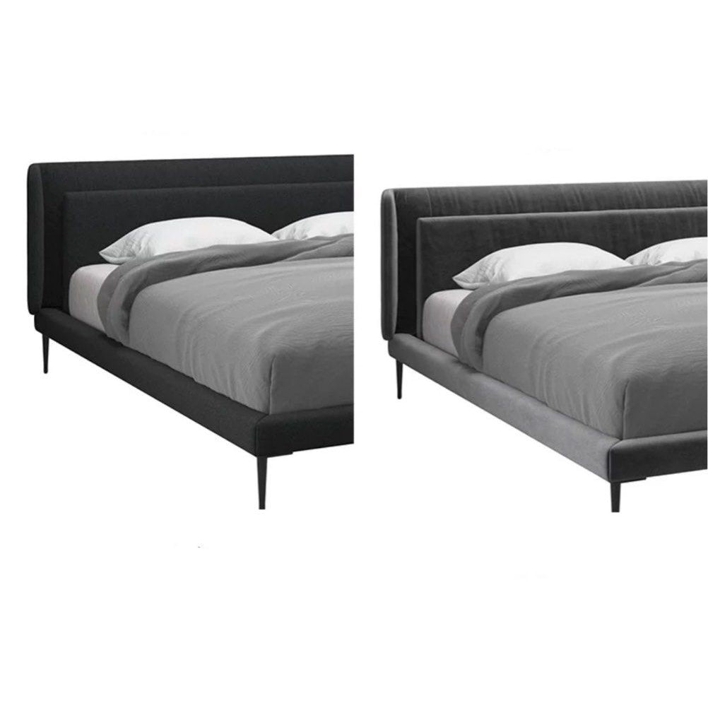 DEGOL Luxury Velvet Bedframe - Radical Homes Singapore