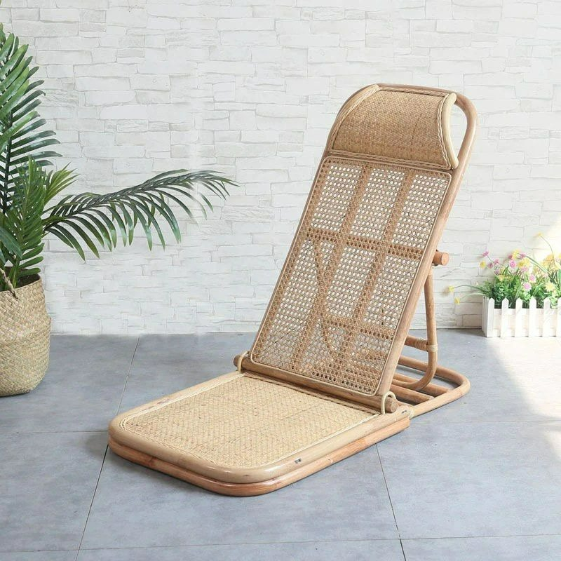 JOKIM Handmade Rattan Folding Deck Chair - Radical Homes Singapore