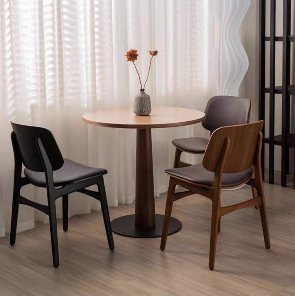 HELA Rustic Solid Wood Dining Chair - Radical Homes Singapore