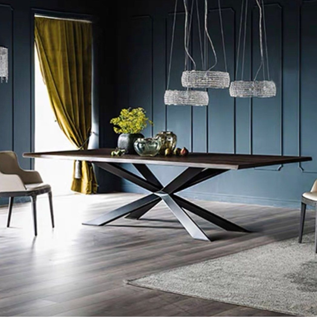 BALTAZAR Modern Solid Wood Dining Table - Radical Homes Singapore