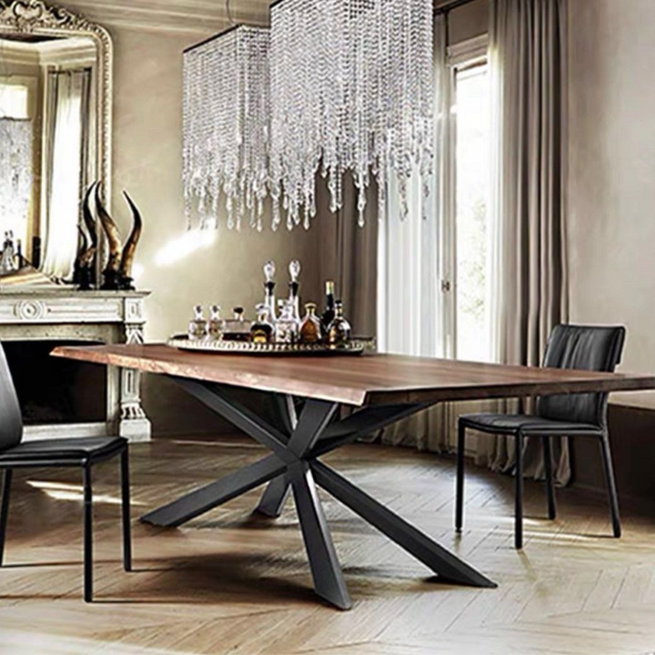 BALTAZAR Modern Solid Wood Dining Table - Radical Homes Singapore