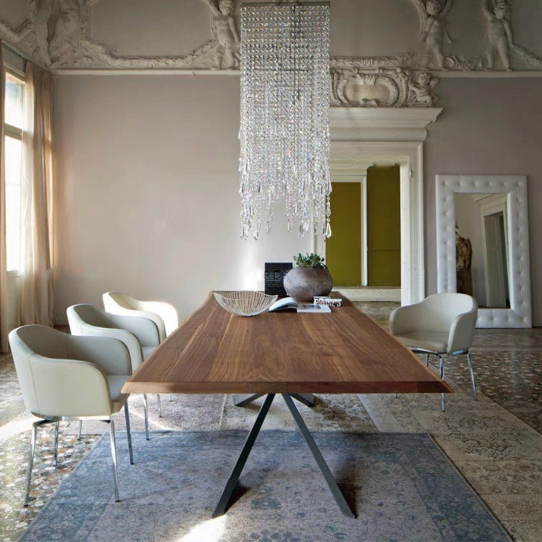 BALTAZAR Modern Solid Wood Dining Table - Radical Homes Singapore