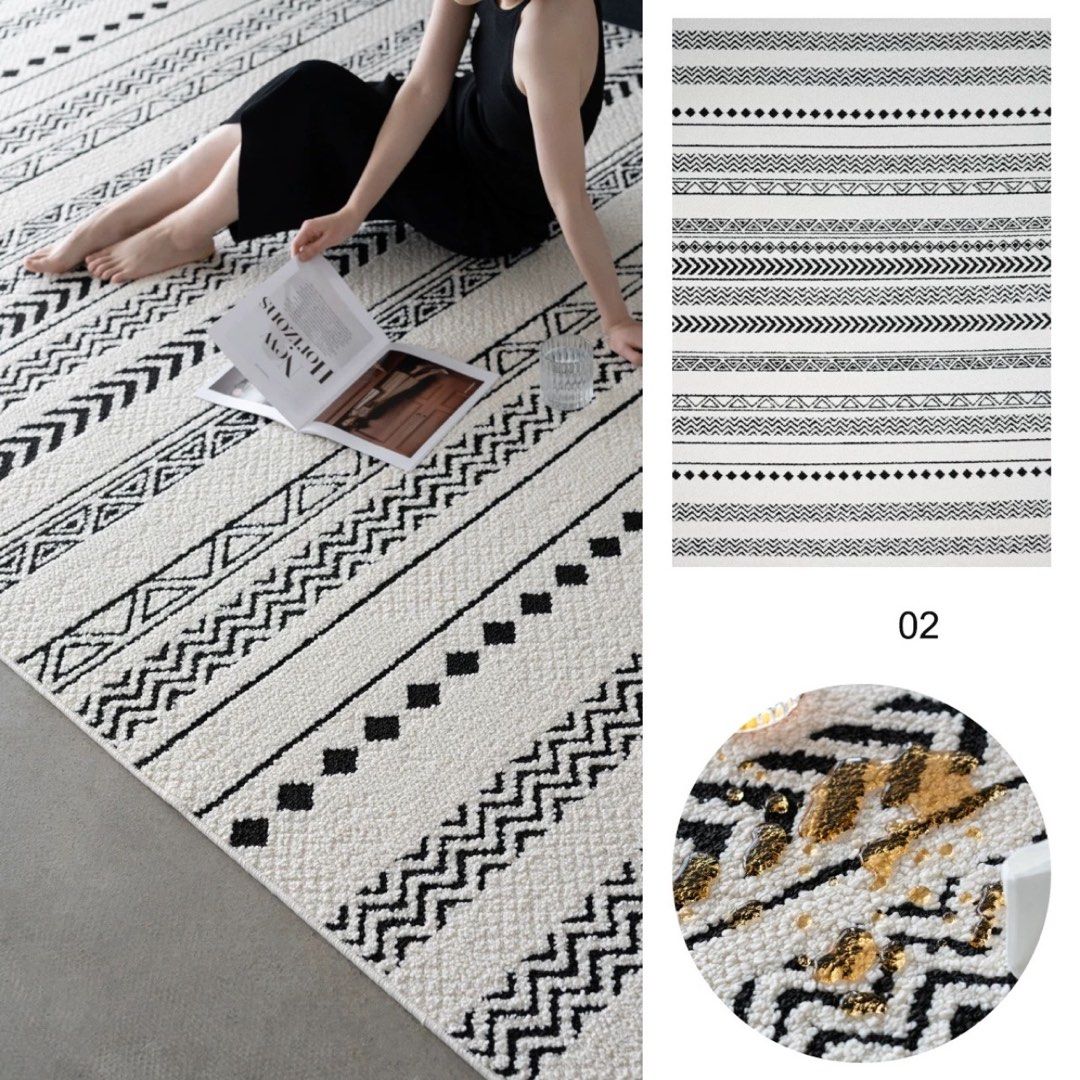 KORT Modern Waterproof Rug - Radical Homes Singapore