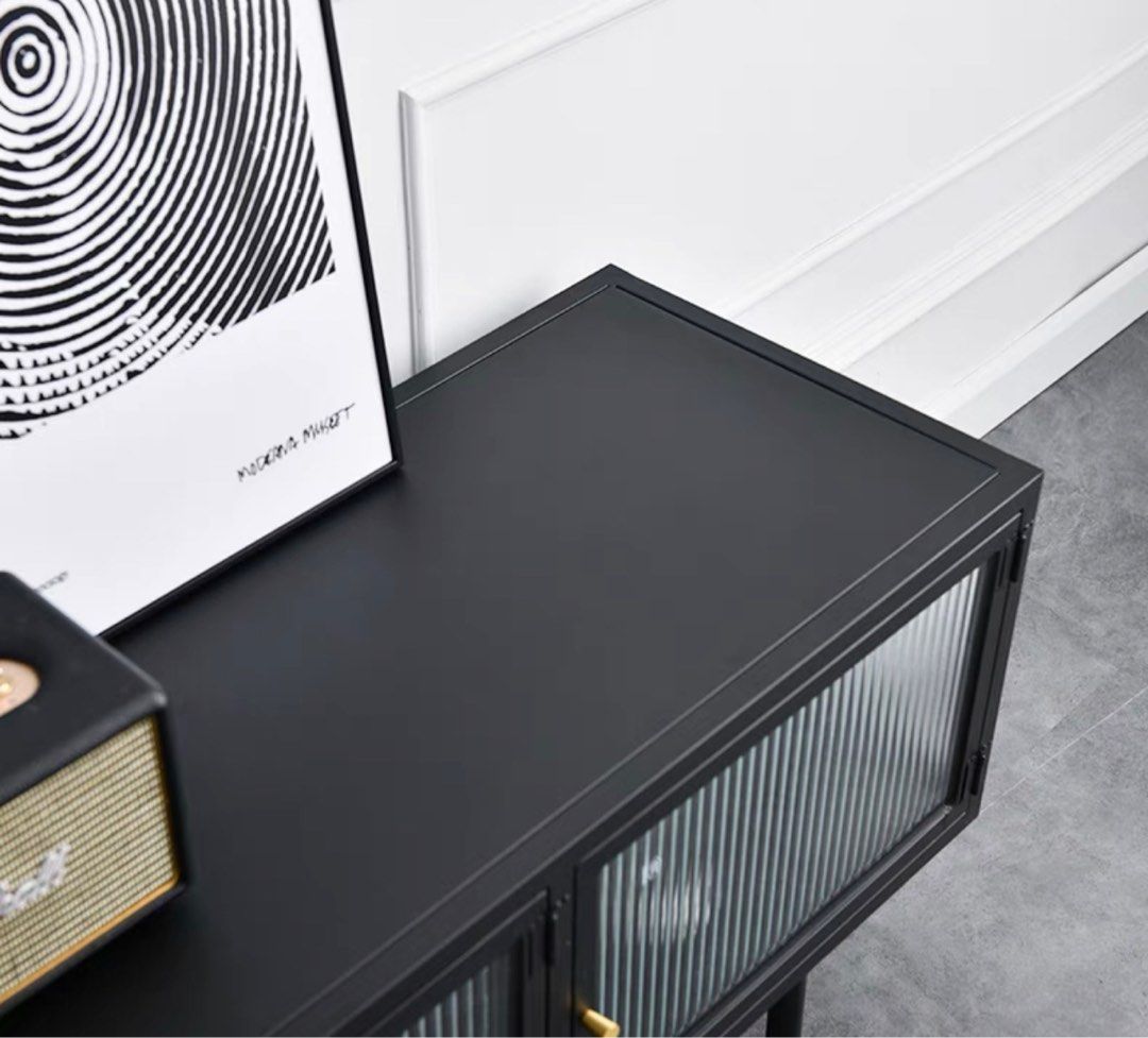 XERAVO Modern Glass TV Console - Cassa Haus Singapore