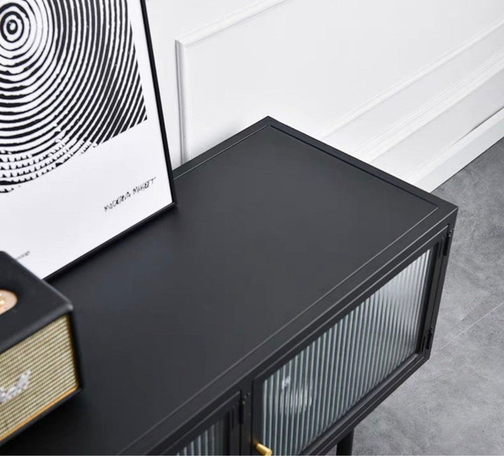 XERAVO Modern Glass TV Console - Cassa Haus Singapore