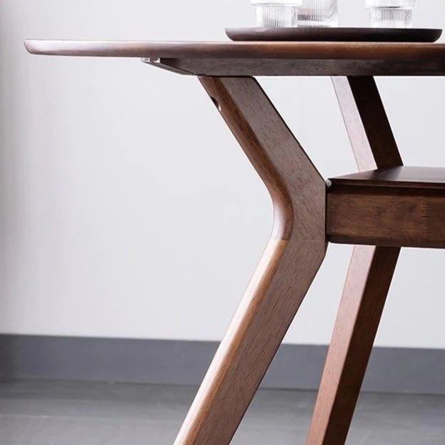VELORI Solid Wood Dining Table - Cassa Haus Singapore