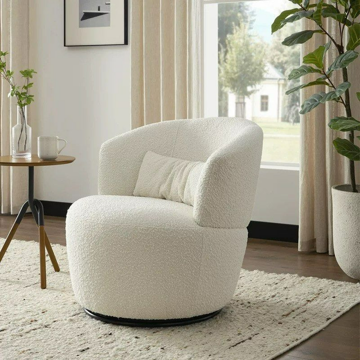 JOVI Modern Swivel Lounge Chair - Cassa Haus Singapore