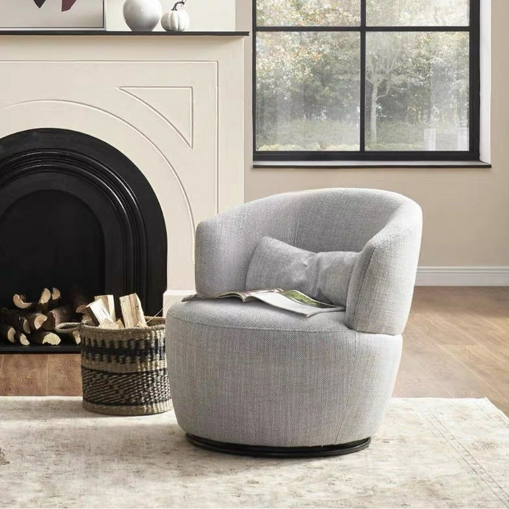 JOVI Modern Swivel Lounge Chair - Cassa Haus Singapore