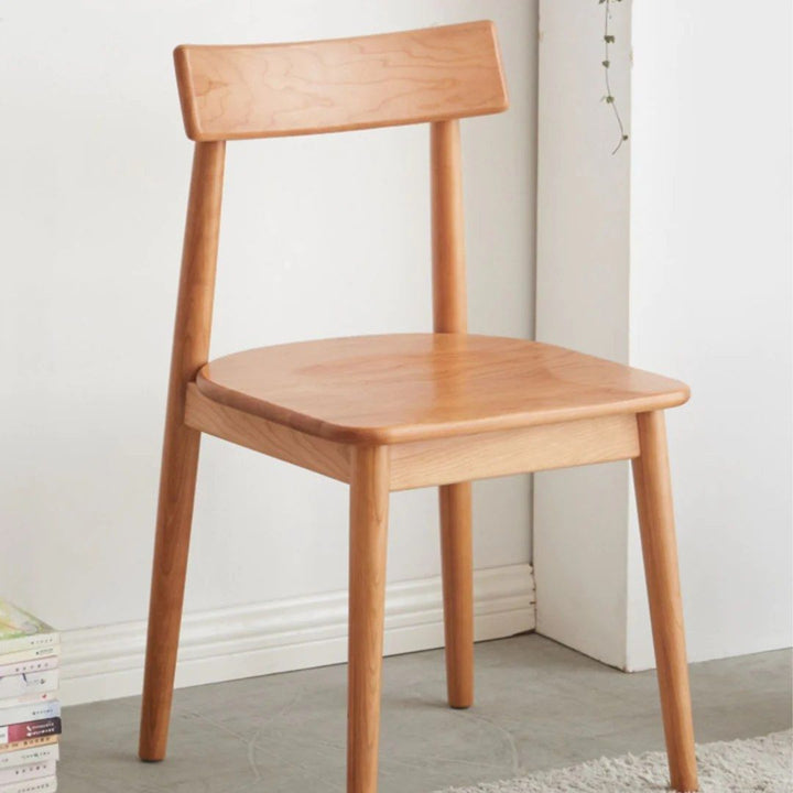 HAAKO Cherry Wood Dining Chair (Set of 2) - Radical Homes Singapore