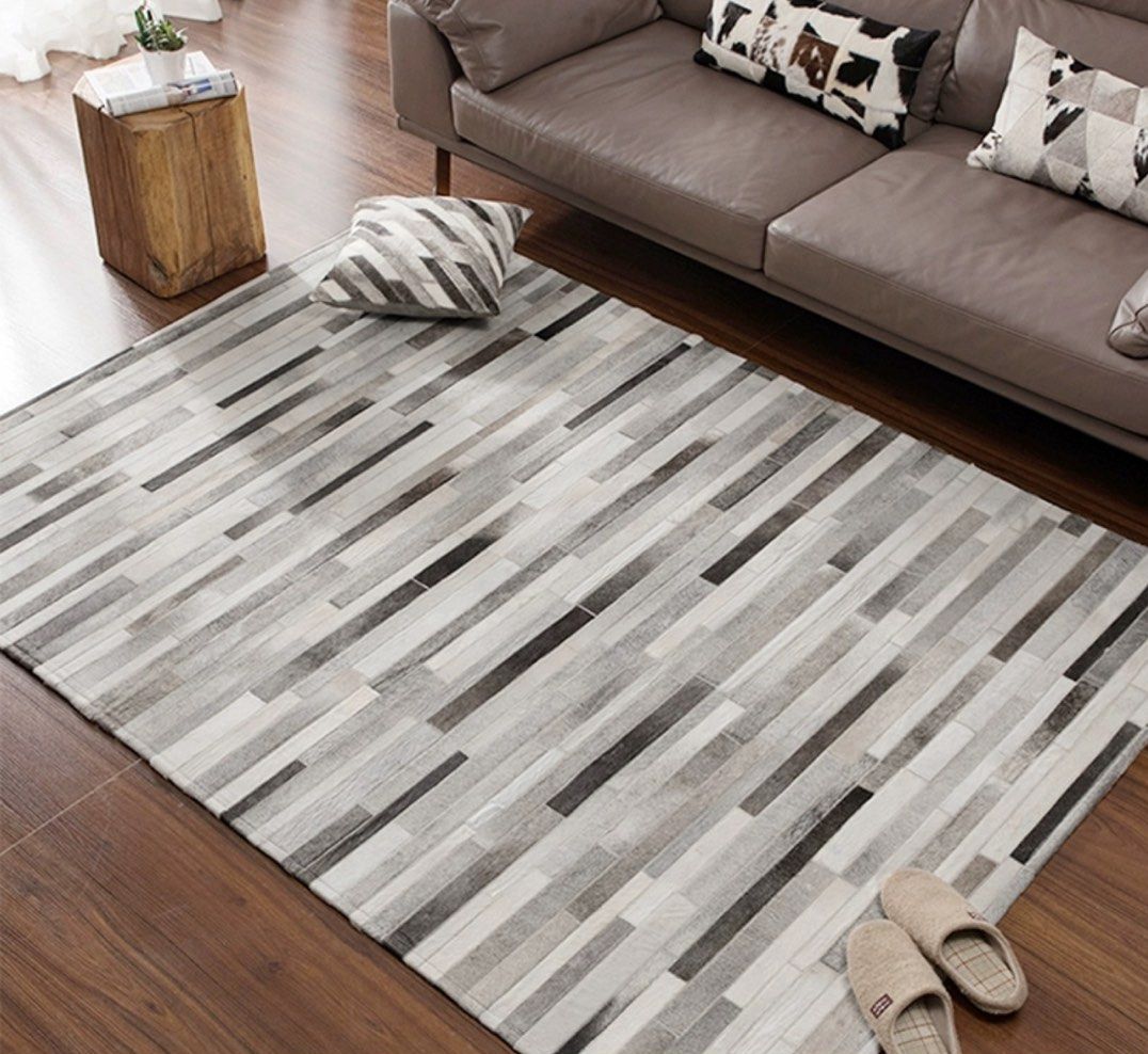 GIMLI Modern Cowhide Rug - Radical Homes Singapore