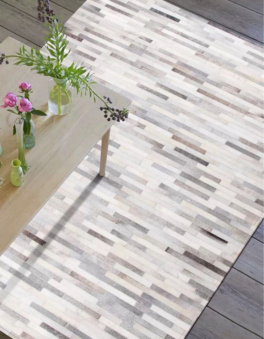 GIMLI Modern Cowhide Rug - Radical Homes Singapore