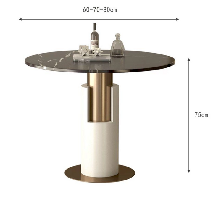 CORRALES Modern Marble Dining Table - Radical Homes Singapore
