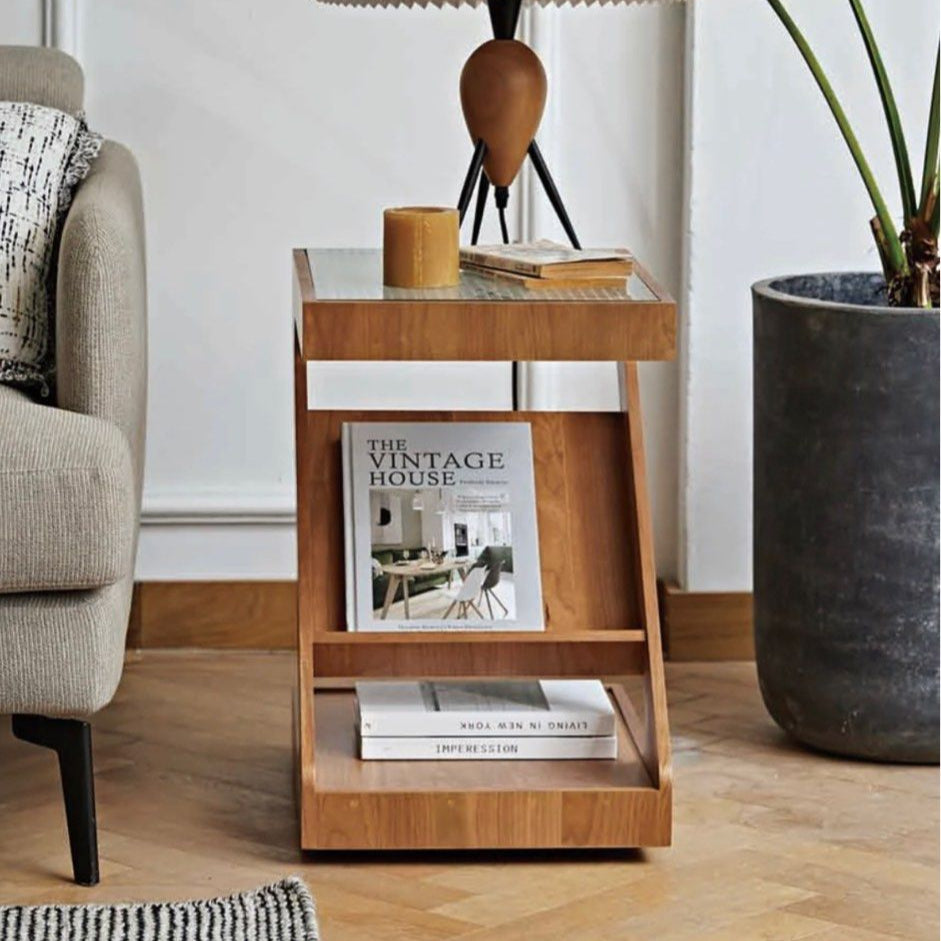 MORALES Glass End Table - Radical Homes Singapore