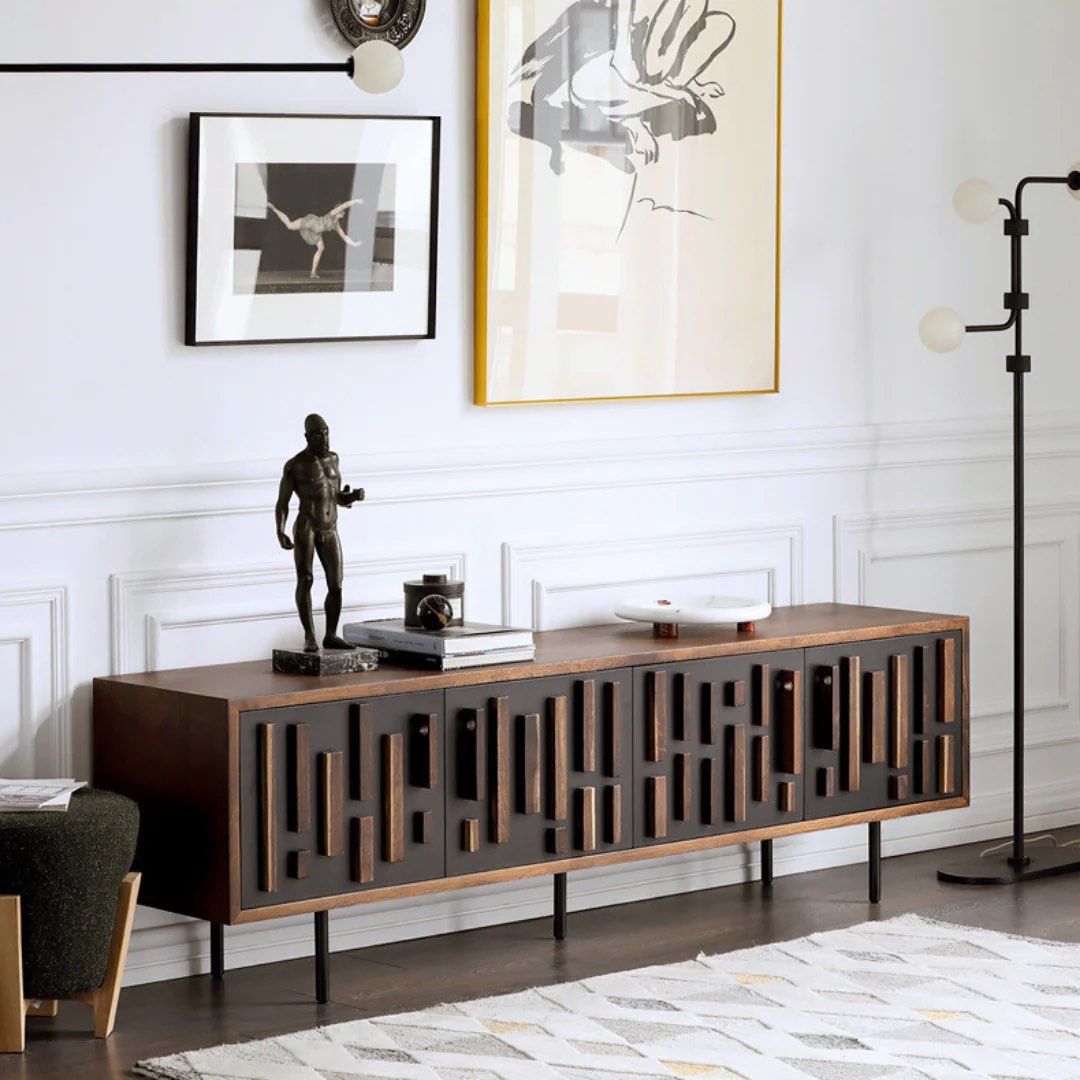 TAROS Wood TV Console - Radical Homes Singapore