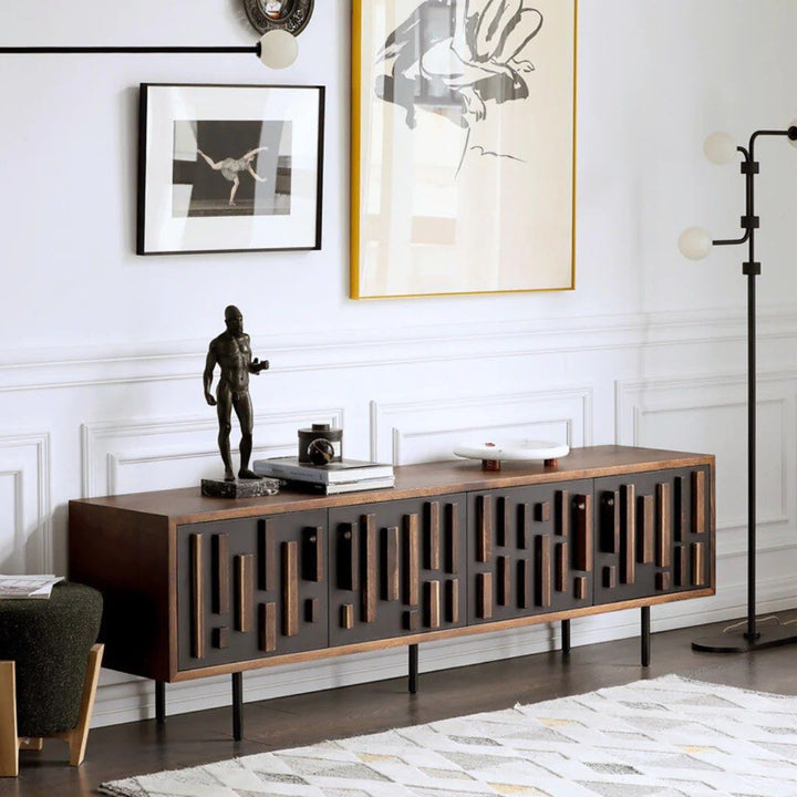TAROS Wood TV Console - Radical Homes Singapore