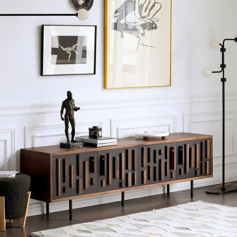 TAROS Wood TV Console - Radical Homes Singapore