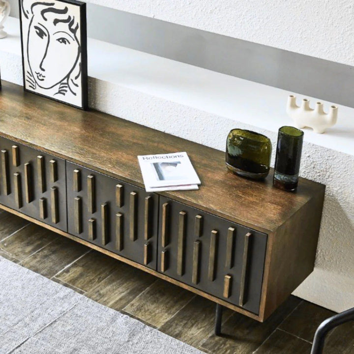 TAROS Wood TV Console - Radical Homes Singapore