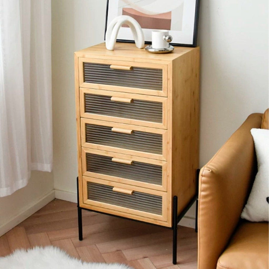 BENEDICTUS Scandinavian Solid Wood Chest of Drawers - Radical Homes Singapore