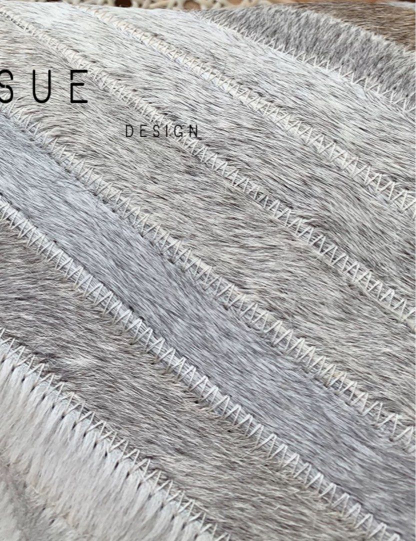 DINO Modern Cowhide Leather Cushion - Radical Homes Singapore