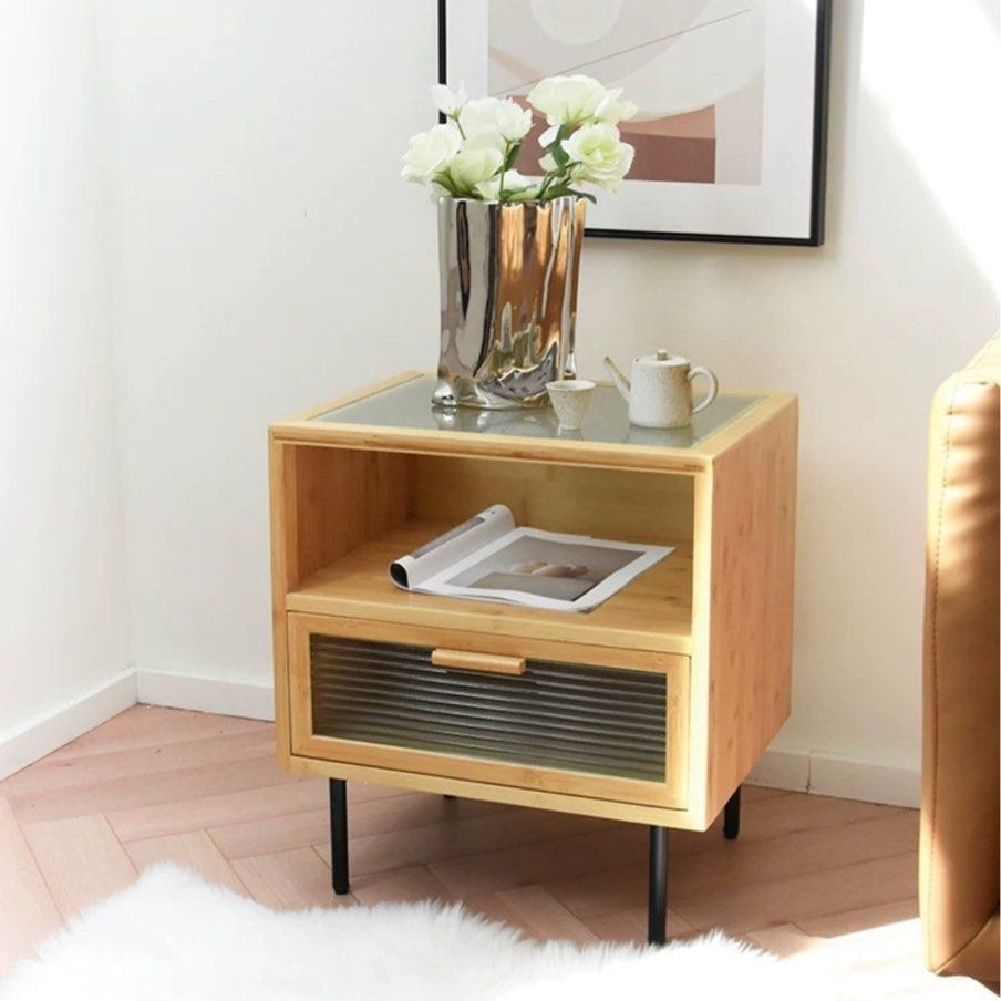 MORI Scandinavian Solid Wood Chest of Drawers