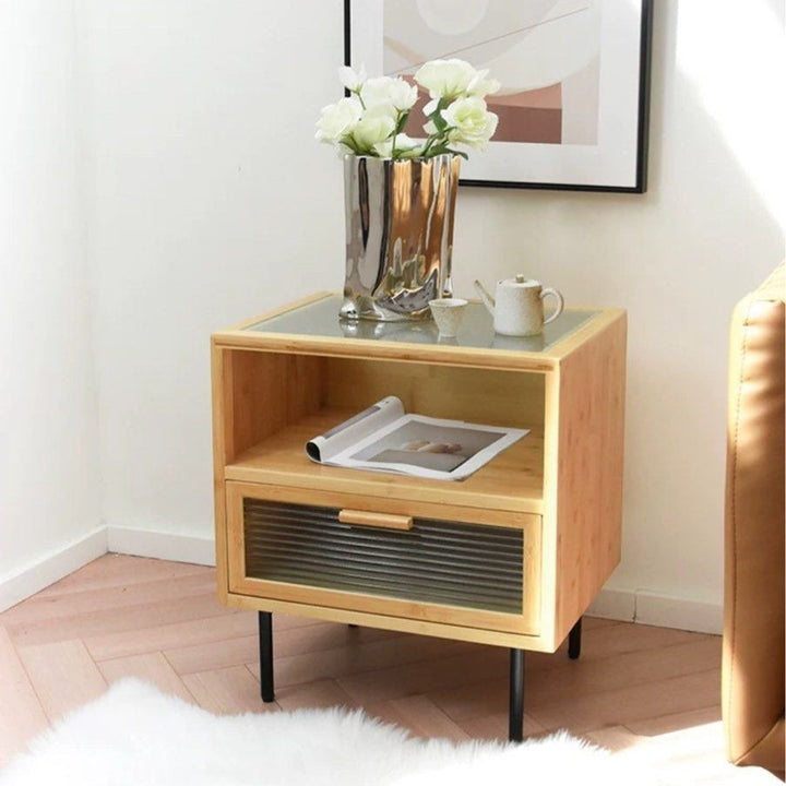 MORI Scandinavian Solid Wood Chest of Drawers