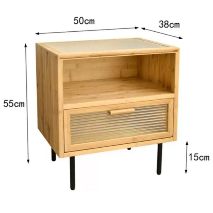 MORI Scandinavian Solid Wood Chest of Drawers
