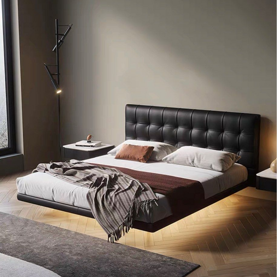 RIO Modern Leathaire Bedframe - Cassa Haus Singapore