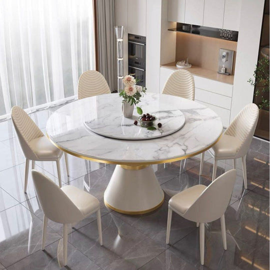 LAPIS Modern Marble Dining Table - Cassa Haus Singapore