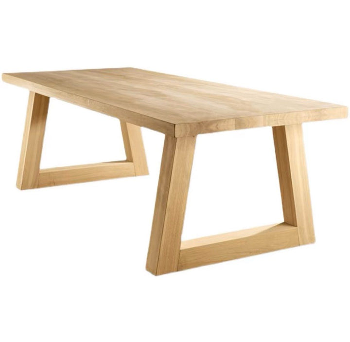GERTRUDE Rustic Solid Wood Dining Table - Radical Homes Singapore