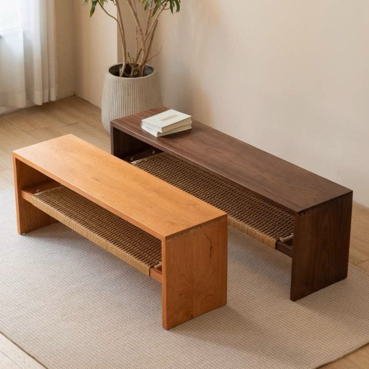 KASPER Modern Solid Wood Bench - Radical Homes Singapore