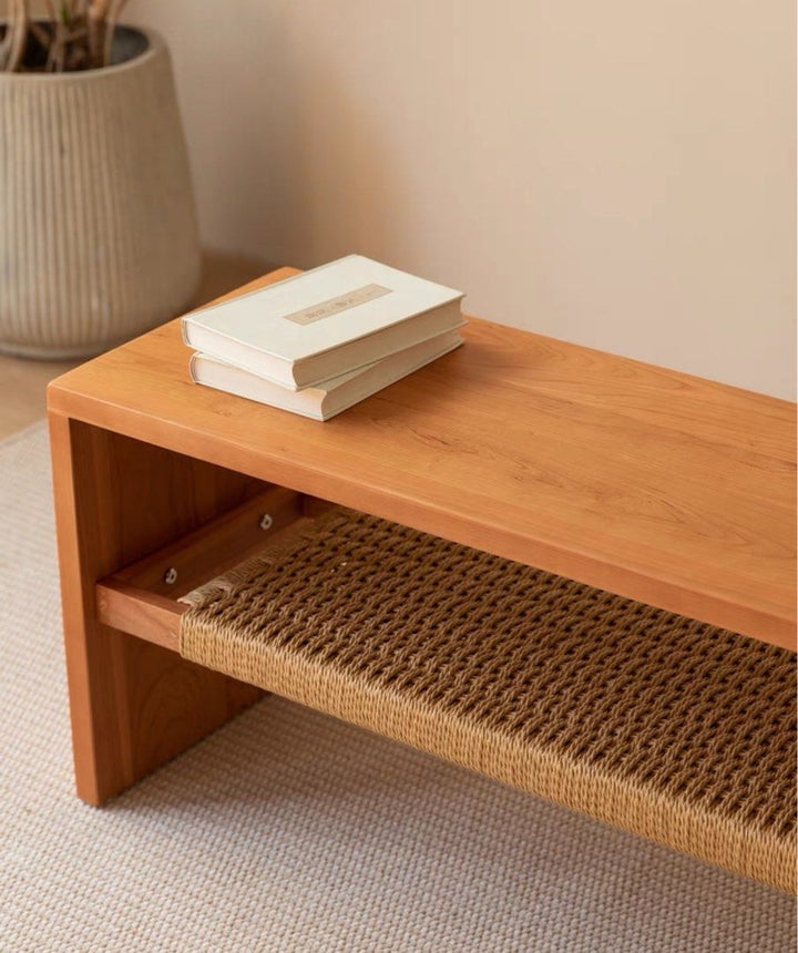 KASPER Modern Solid Wood Bench - Radical Homes Singapore