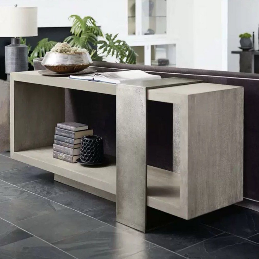 TALITA Industrial Console Table - Radical Homes Singapore