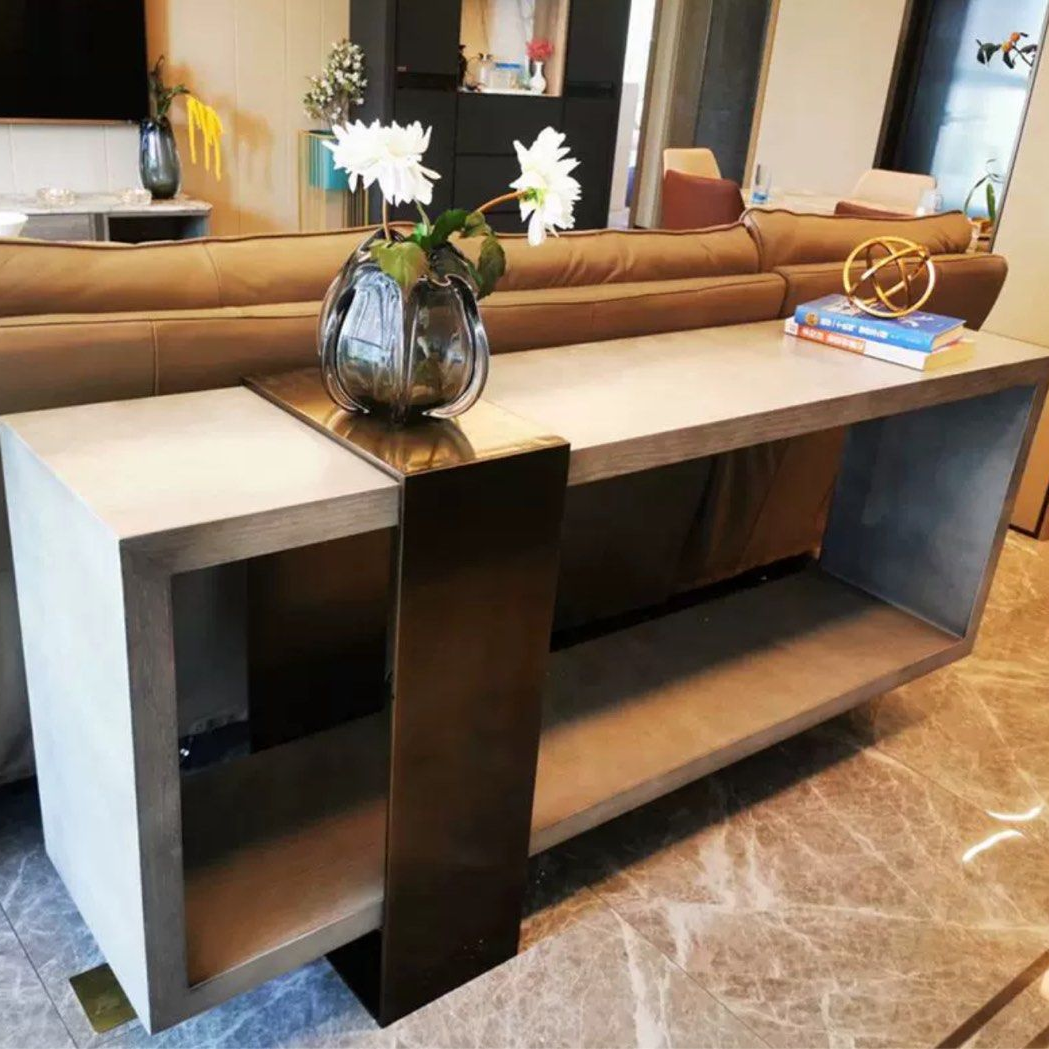 TALITA Industrial Console Table - Radical Homes Singapore