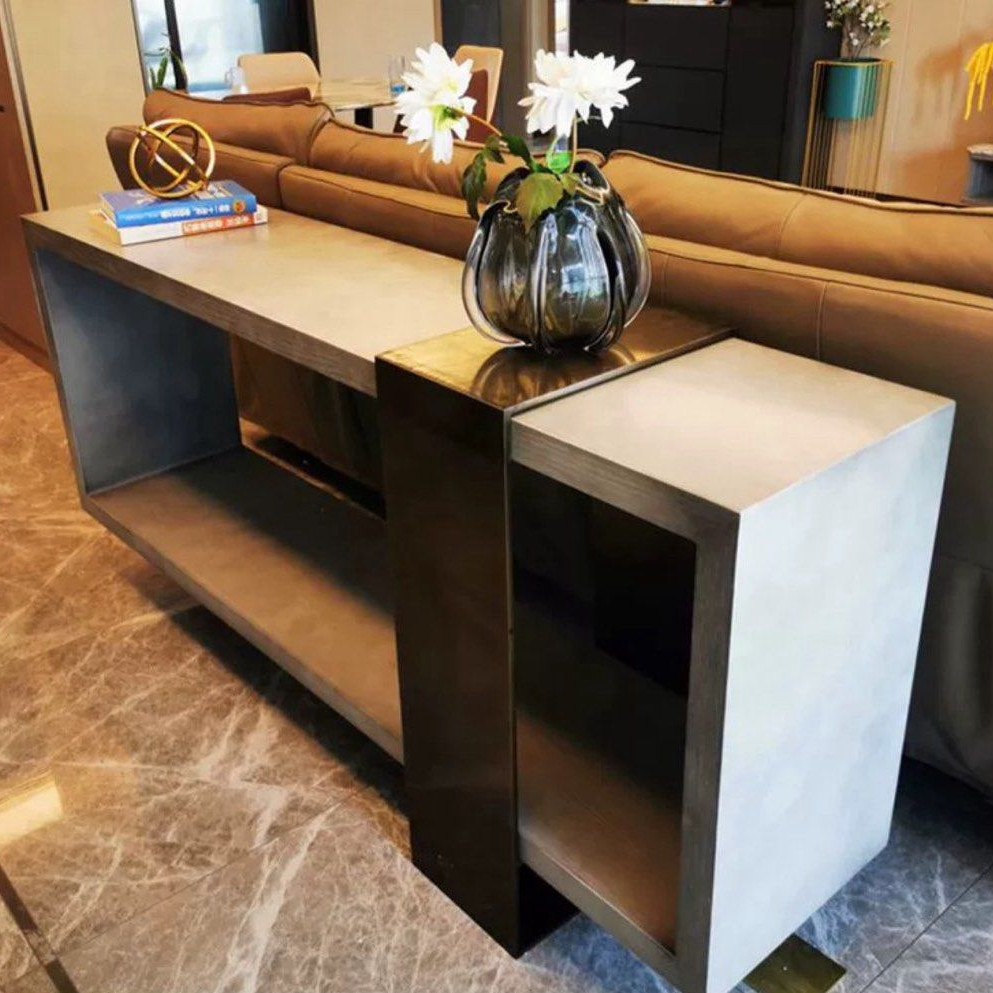 TALITA Industrial Console Table - Radical Homes Singapore