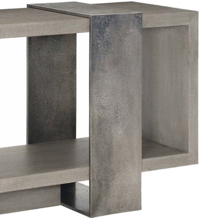 TALITA Industrial Console Table - Radical Homes Singapore