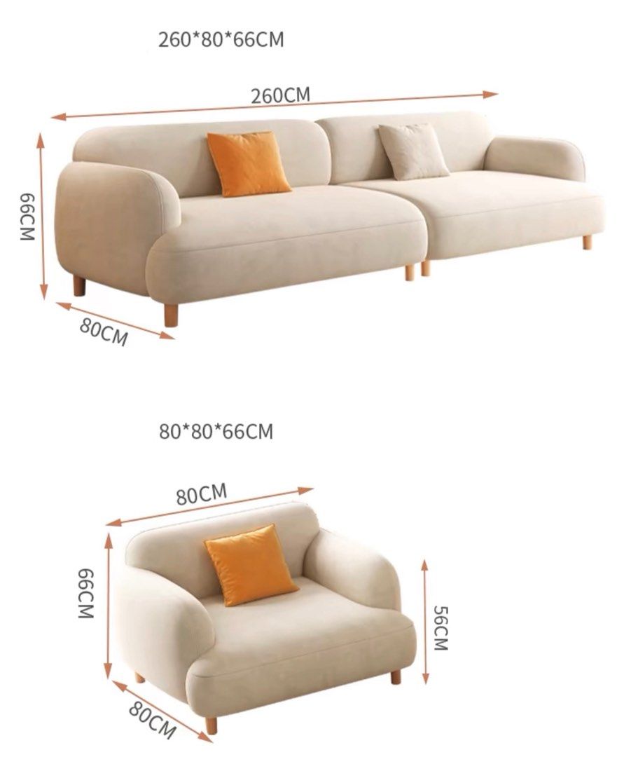 ELYSIA Modern Boucle Sofa - Radical Homes Singapore