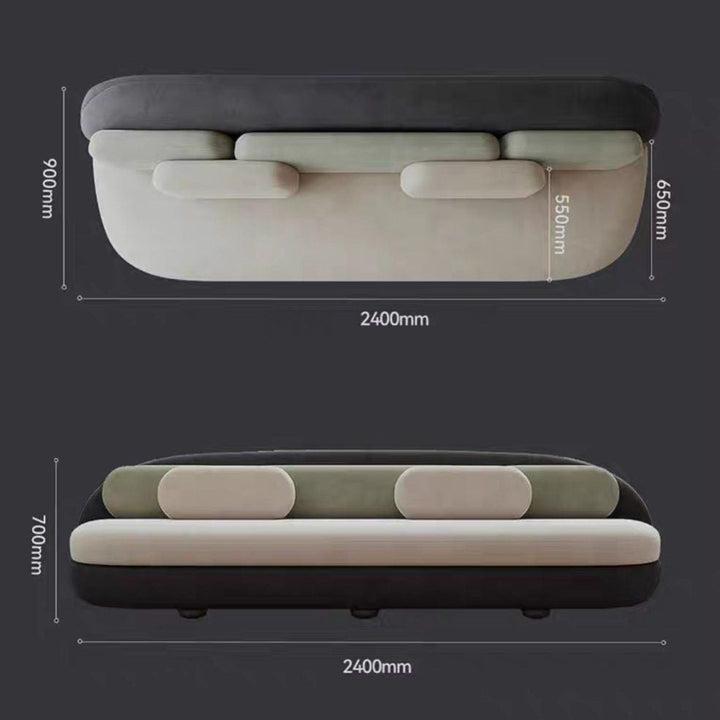 VERCEL Modern Fabric Sofa - Radical Homes Singapore