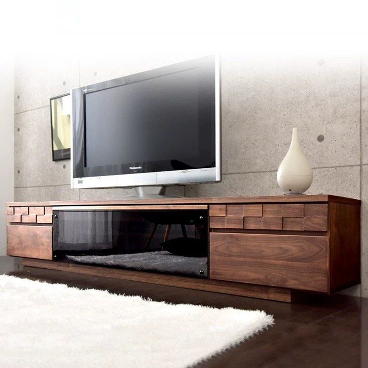MALADAN Modern Solid Wood TV Console - Radical Homes Singapore