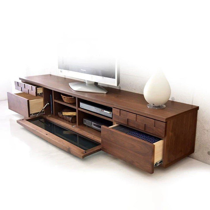 MALADAN Modern Solid Wood TV Console - Radical Homes Singapore