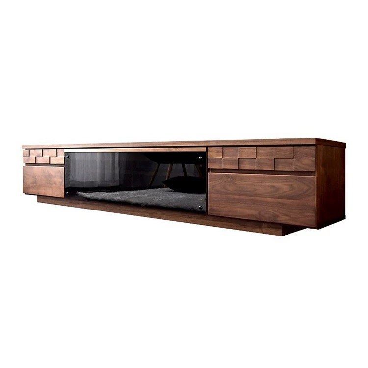 MALADAN Modern Solid Wood TV Console - Radical Homes Singapore