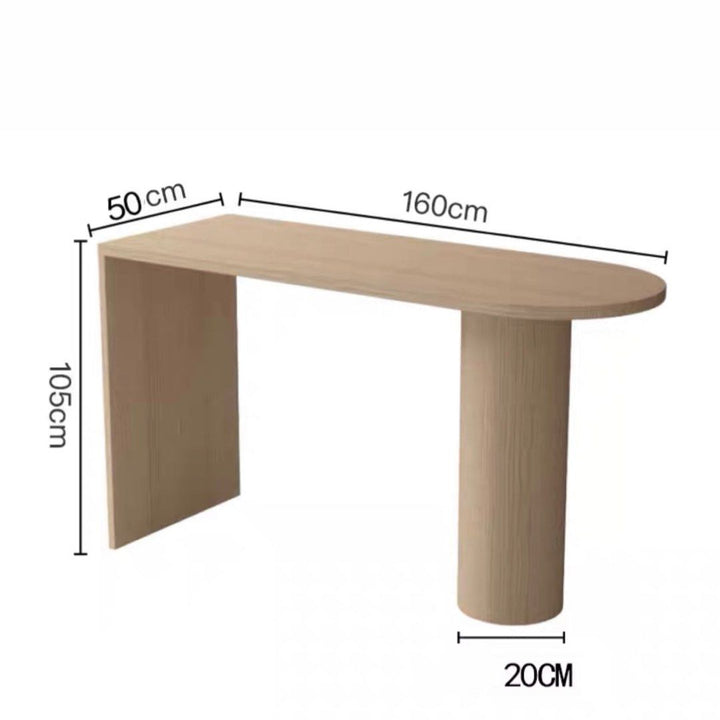 TILLE Modern Solid Wood Bar Table - Radical Homes Singapore