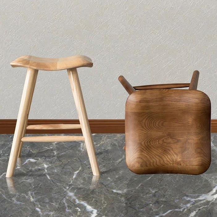 GRACE Modern Wood Stool - Radical Homes Singapore