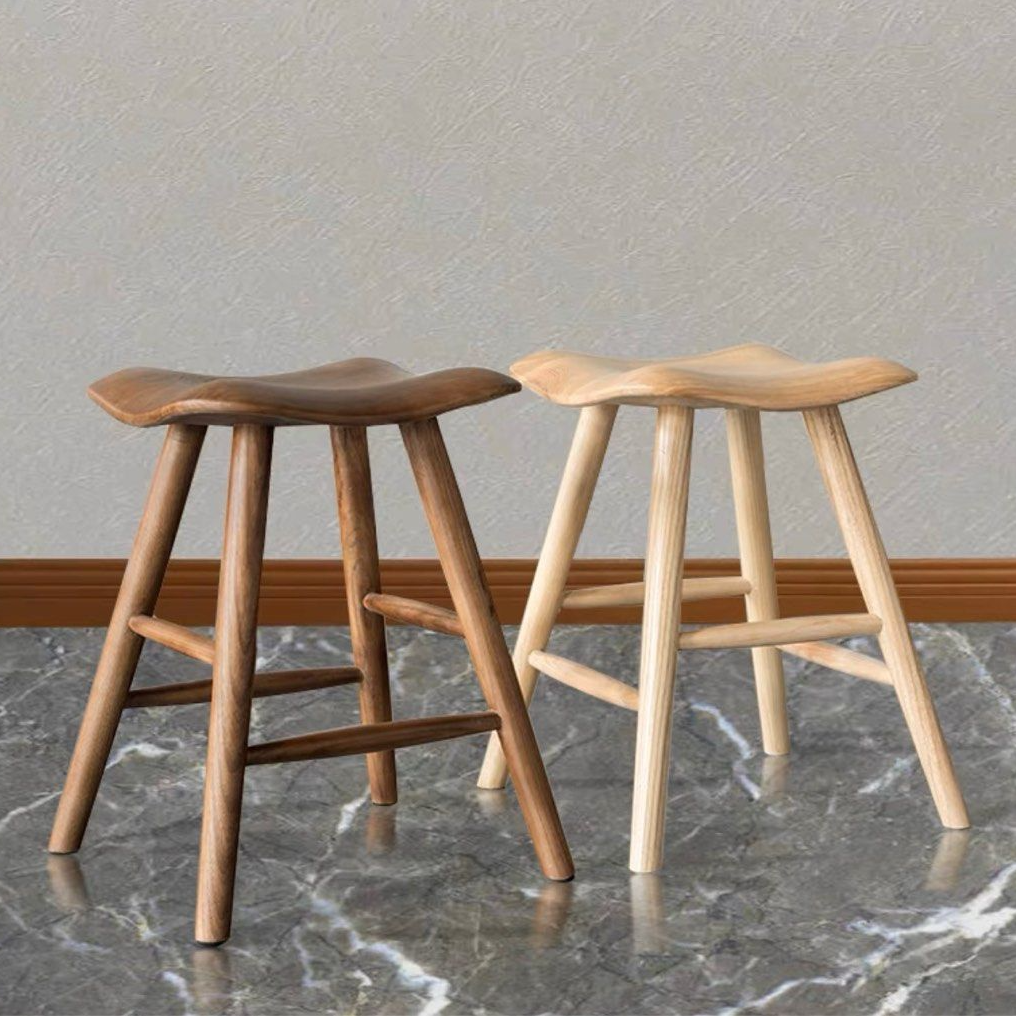 GRACE Modern Wood Stool - Radical Homes Singapore