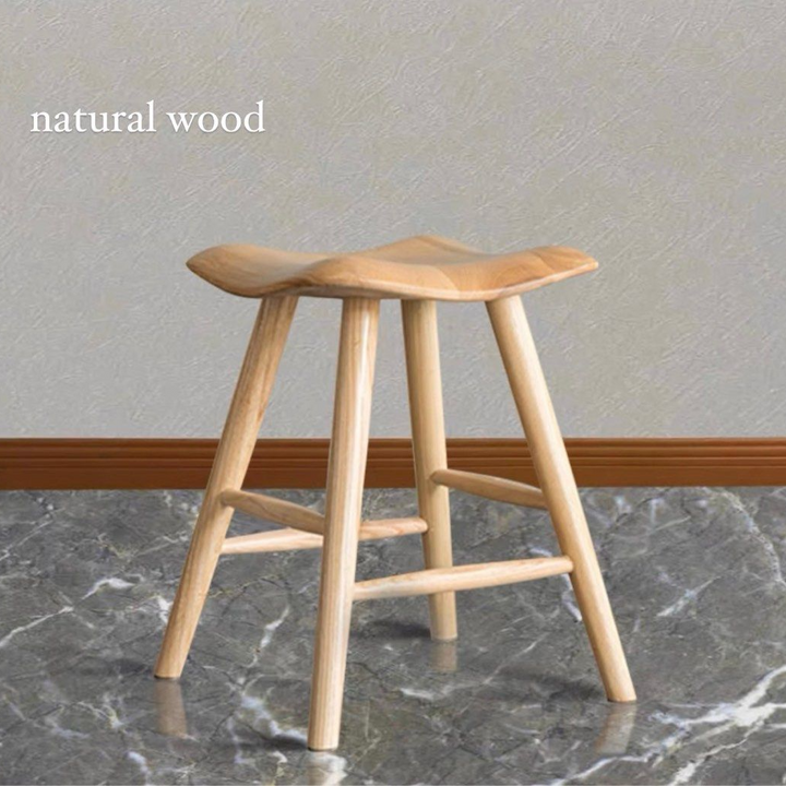 GRACE Modern Wood Stool - Radical Homes Singapore
