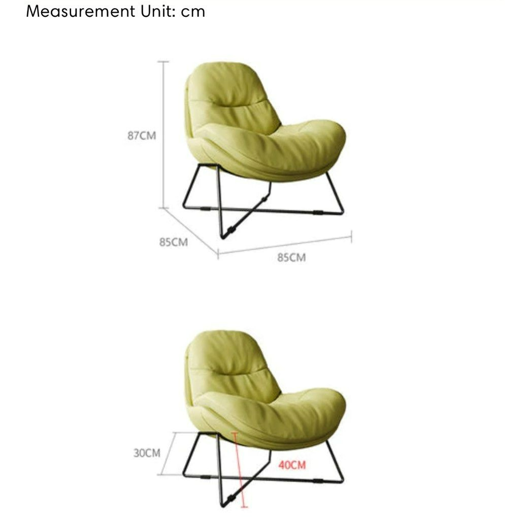 WELDON Modern lounger chair - Radical Homes Singapore