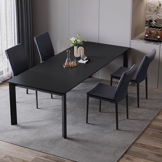 VELZANO Modern Extendable Sintered Stone Dining Table - Cassa Haus Singapore