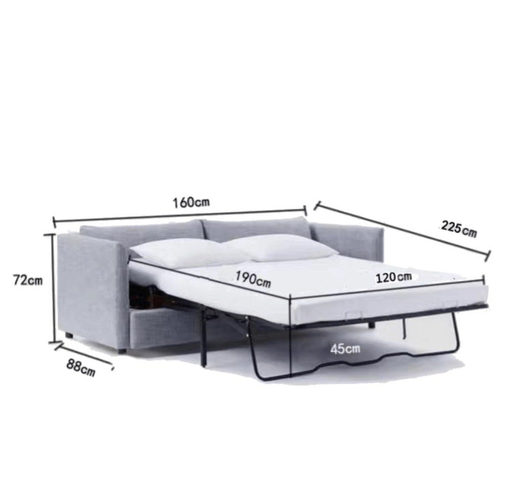 NESTOR Modern Fabric Sofa Bed - Cassa Haus Singapore