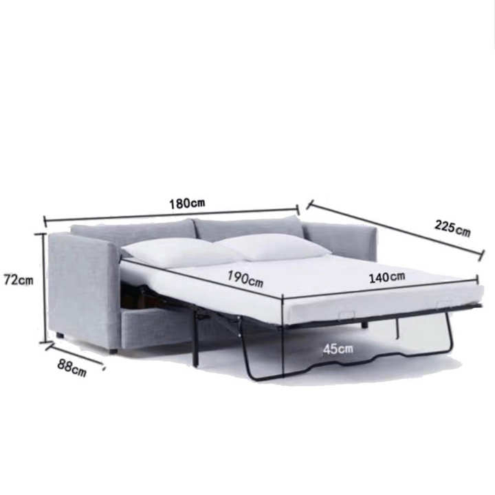 NESTOR Modern Fabric Sofa Bed - Cassa Haus Singapore